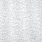 Cream Boucle Upholstered Platform Bed