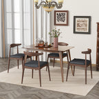 5-Piece Dining Set 1 Table 4 Chairs