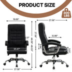 Executive High-Back PU Leather Office Chair