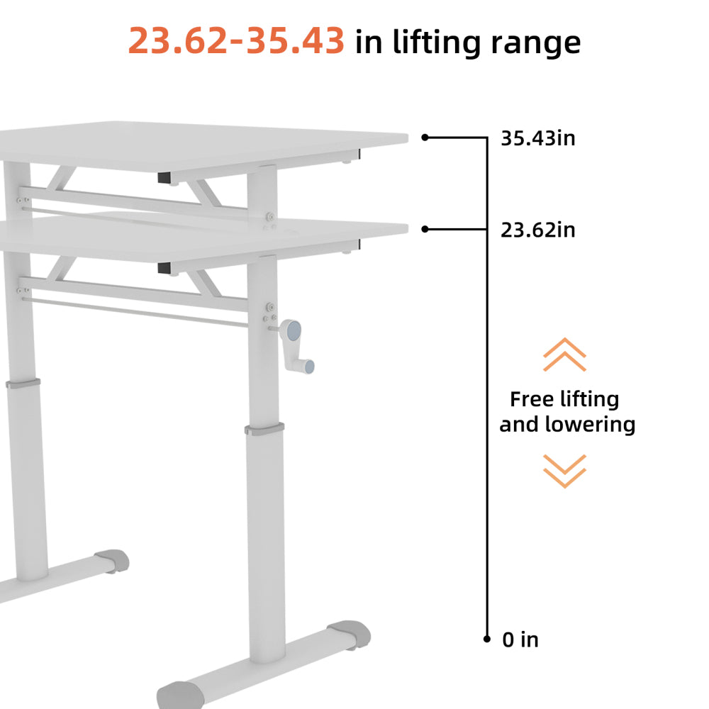 Height-Adjustable Standing Desk