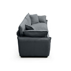 Large Deep-Seat 2-Seat Corduroy Sofa