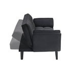 74" 2-Seat Convertible Sofa Bed