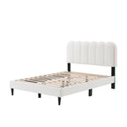 Boucle Platform Bed