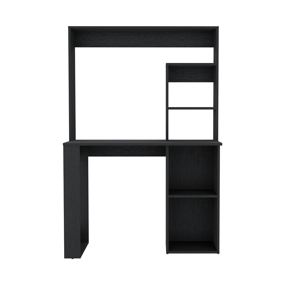 38.8" Modern Computer Desk with Hutch & Multiple