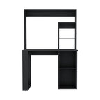 38.8" Modern Computer Desk with Hutch & Multiple