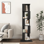 360° Rotating Bookshelf with Acrylic Plate