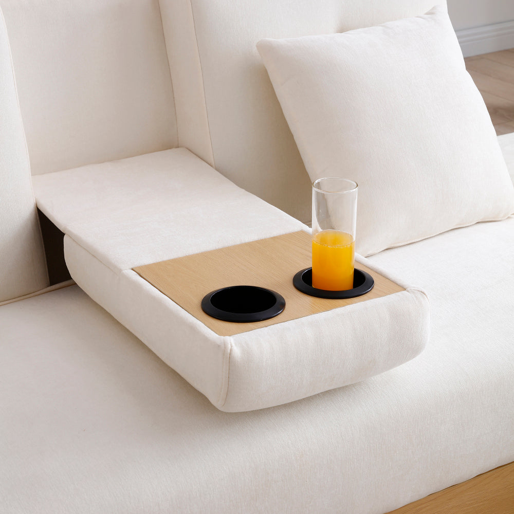 3-Seat Convertible Sleeper Sofa Couch