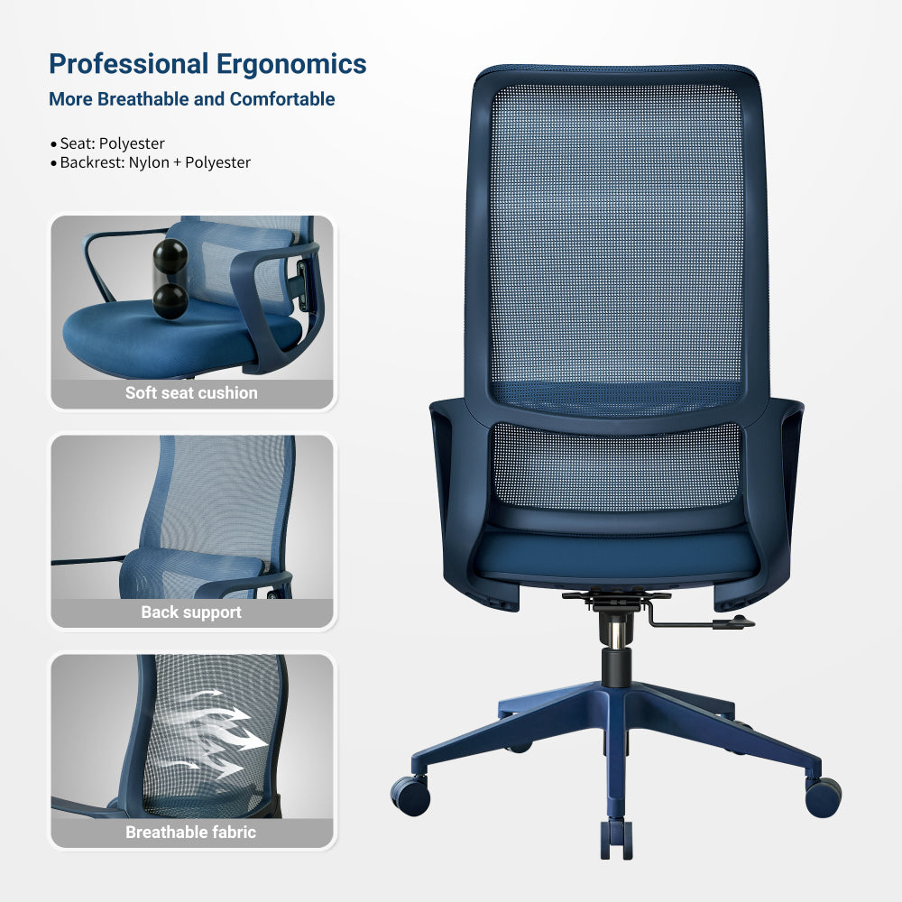 Ergonomic High-Back Mesh Office Chair