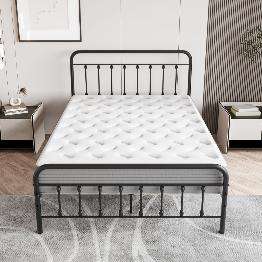 Victorian Metal Platform Bed Frame