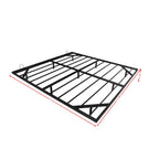 Floating Metal Platform Bed