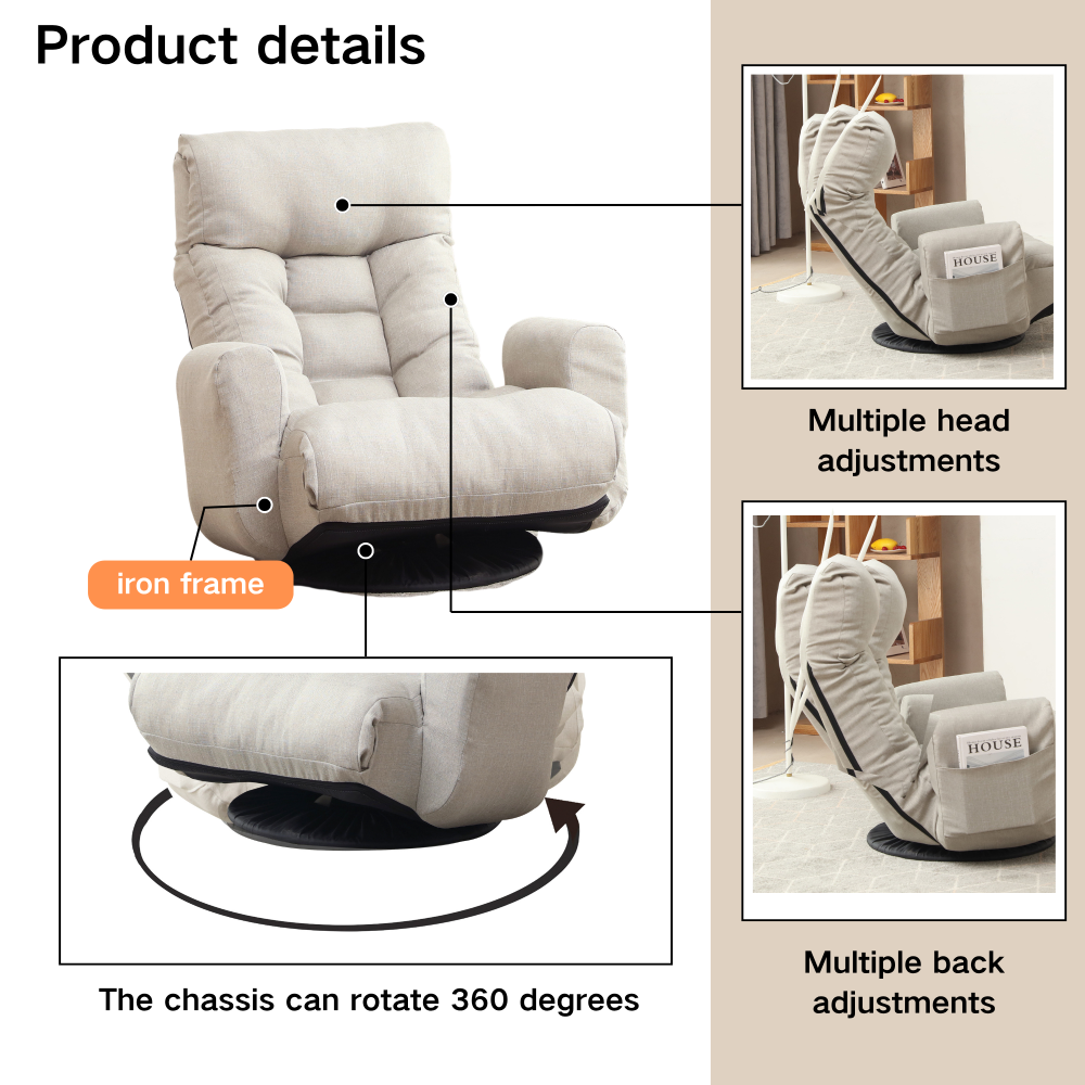 Adjustable head and waist