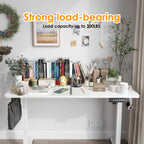 STARY Electric Standing Desk Adjustable Height Sit Stand Home Office Desk with Splice Board