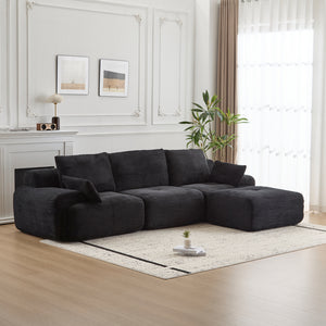 Black 3 Seat