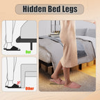 Heavy Duty Metal Platform Bed