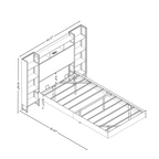 Floating Platform Bed