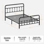 Metal Platform Bed Frame