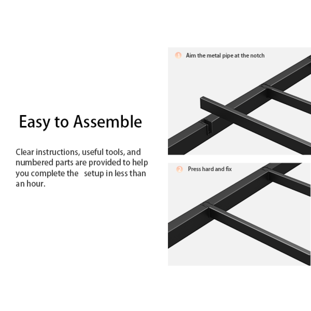 Metal Platform Bed Frame