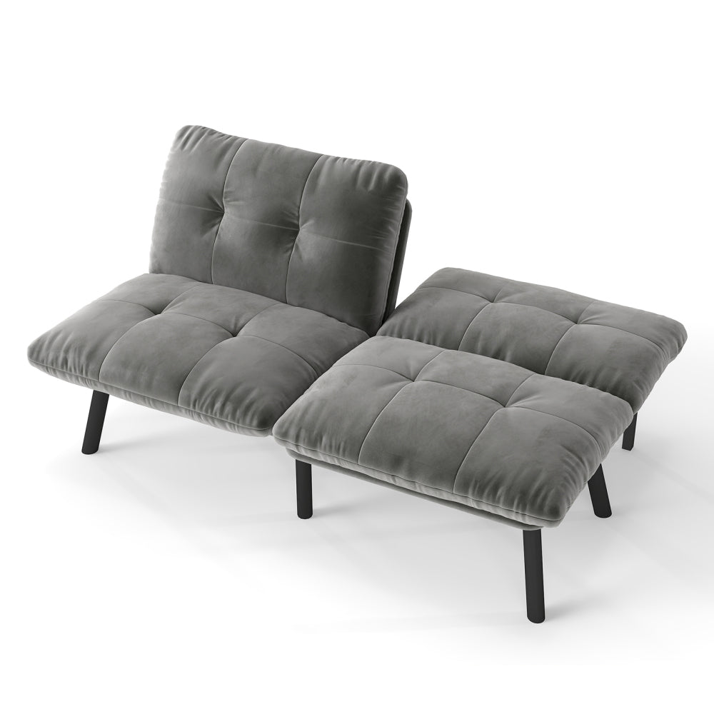 63" Convertible Folding Sofa Bed