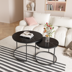 27.6" Nesting Coffee Table Set of 2