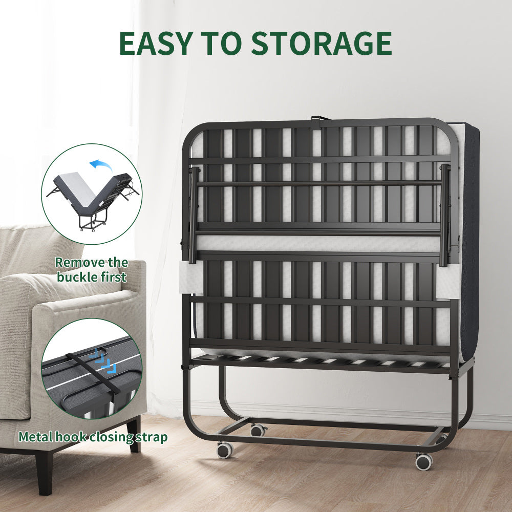 Extra Long Folding Bed for Tall People