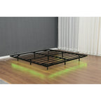 Floating Metal Platform Bed