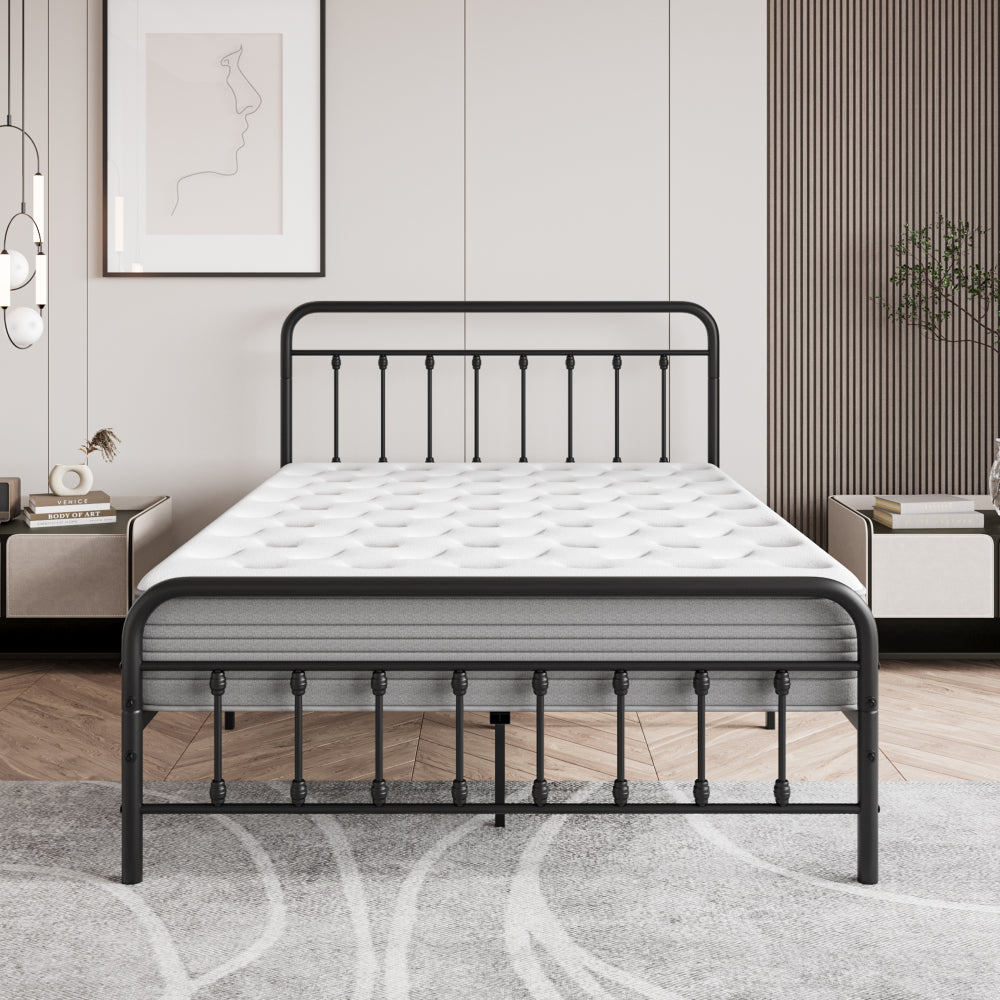 Victorian Metal Platform Bed Frame