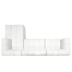 122" Modern L-Shaped Modular Sectional Sofa