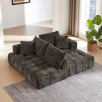 Chenille L-Shape Luxury Sectional Oversized Sofa
