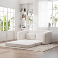 71" 2-in-1 Pull Out Foldable Loveseat Sofa Bed
