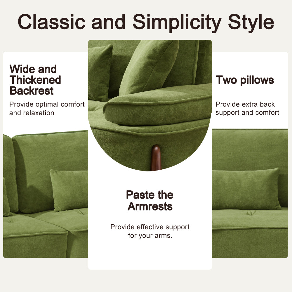 103" Deep Seat 3-Seater Sofa