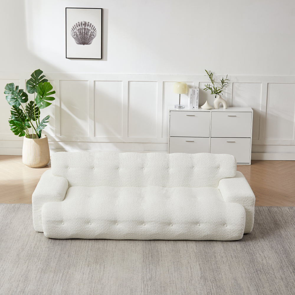 87.4" Cloud Series 3-Seat Minimalist