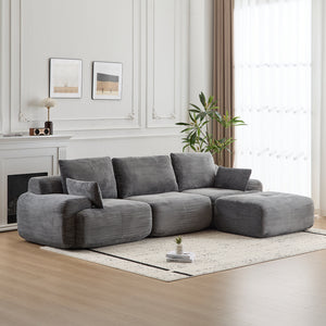 Grey 3 Seat
