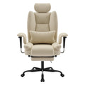 Ergonomic High-Back PU Leather Office Chair