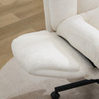 Modern Chenille Swivel Office Chair