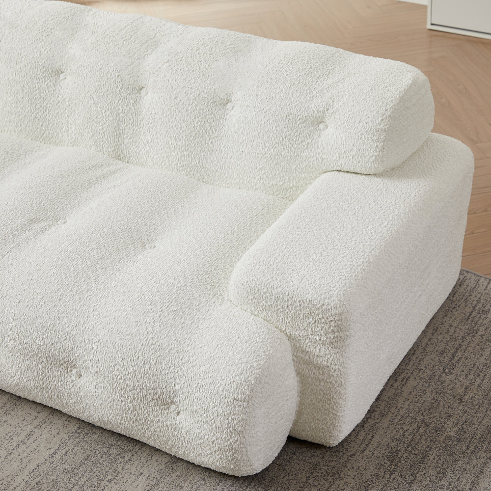 87.4" Cloud Series 3-Seat Minimalist