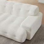 87.4" Cloud Series 3-Seat Minimalist