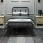 Victorian Metal Platform Bed Frame