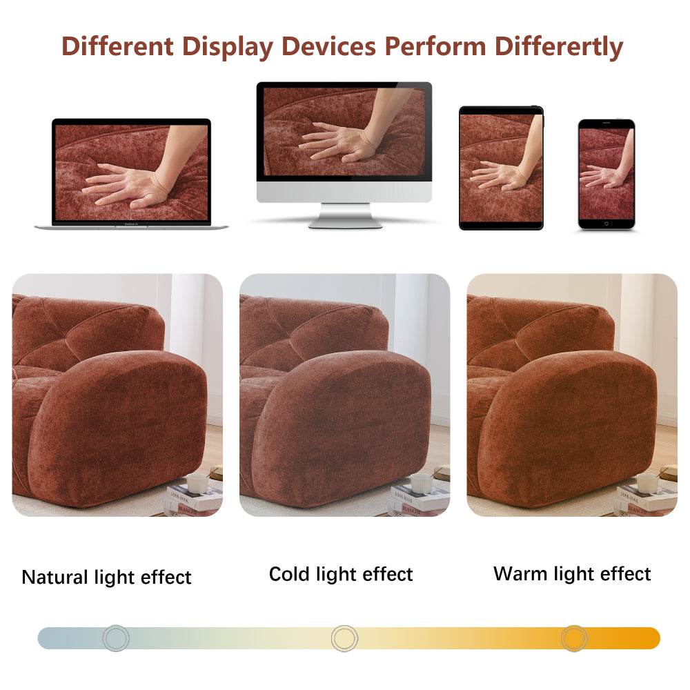 2-Piece Modular Cloud Sofa Set