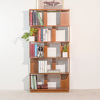 31.5" L x 64.56" H Free combination bookshelf