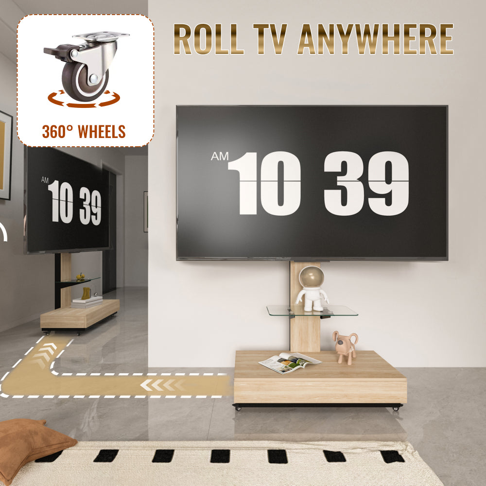 TV stand with push-pull drawer for Living Room