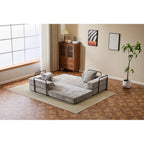 3-Seat Convertible Floor Sofa Bed