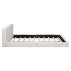 Velvet Upholstered Platform Bed