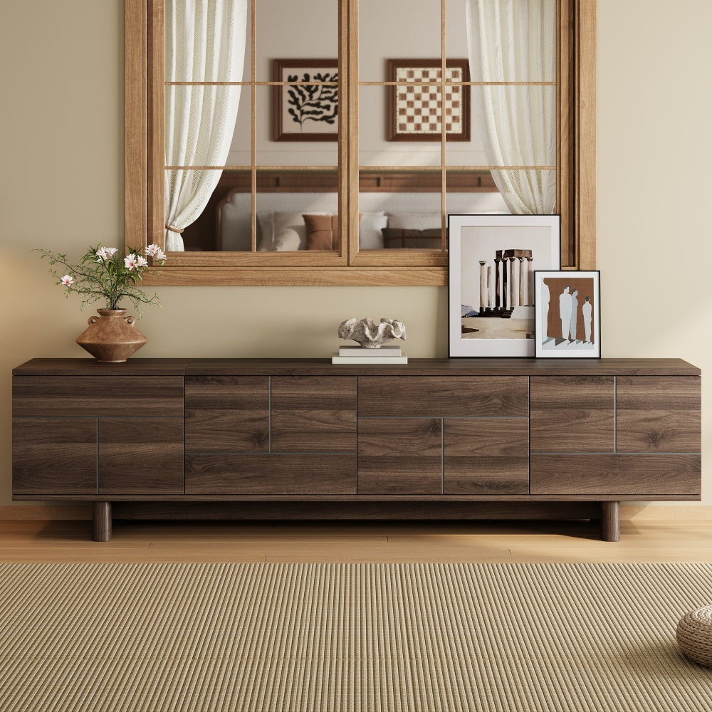 78 inch Modern TV Stand for TVs up to 85"