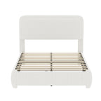 Boucle Platform Bed