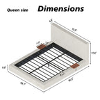 Cloud Upholstered Platform Bed