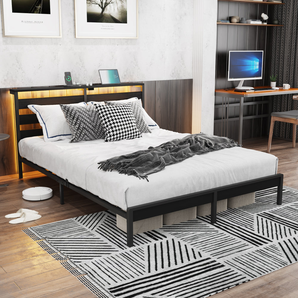 Metal Platform Bed