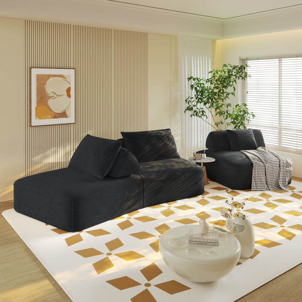 139" Oversized Modular Sectional Sofa