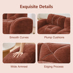 2-Piece Modular Cloud Sofa Set