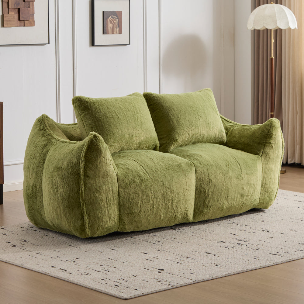 Giant 2-Seat Bean Bag Sofa for Adults
