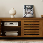 63" Mid-Century Modern Extendable TV Stand